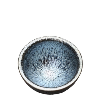 Set ceai Jianzhan, ceașcă mare ceramică cu lotus, stil Maestru