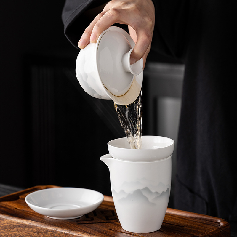 Set de ceai ceramic, stil chinezesc modern