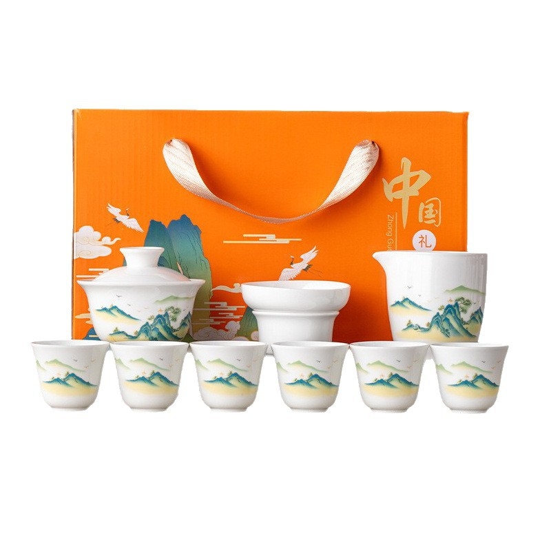 Set de ceai ceramic, stil chinezesc modern