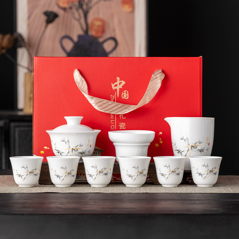 Set de ceai ceramic, stil chinezesc modern