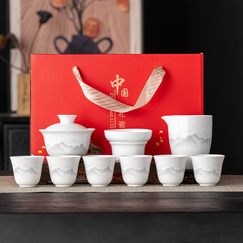 Set de ceai ceramic, stil chinezesc modern