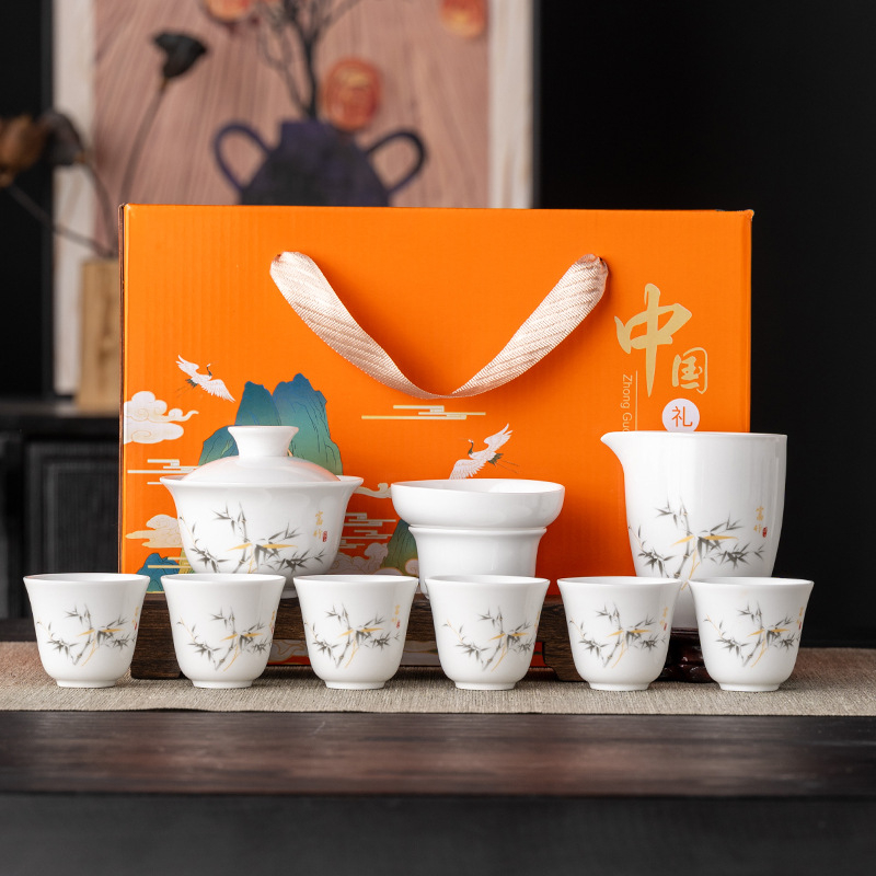 Set de ceai ceramic, stil chinezesc modern
