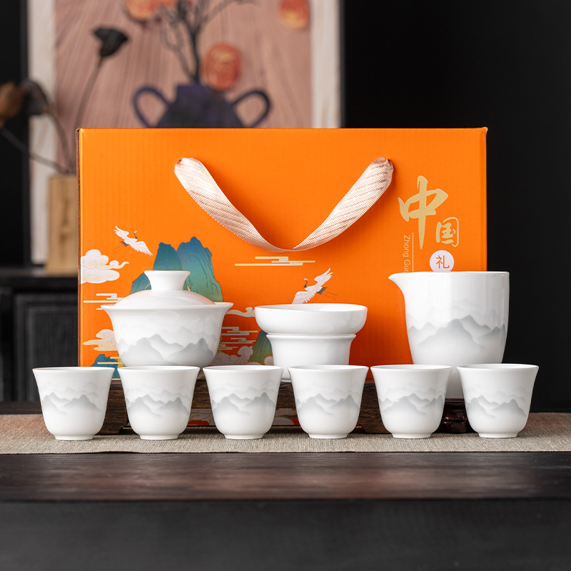 Set de ceai ceramic, stil chinezesc modern