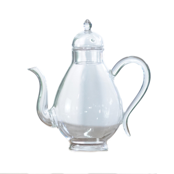 Ceainic de sticlă cu filtru, pentru uz casnic, rezistent la căldură, în stilul Dinastiei Song, design elegant cu mâner