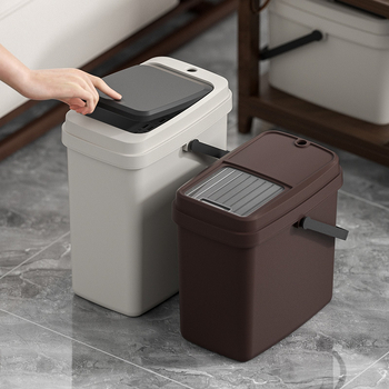 Găleată din plastic cu capac cu clic pentru set Gongfu de ceai