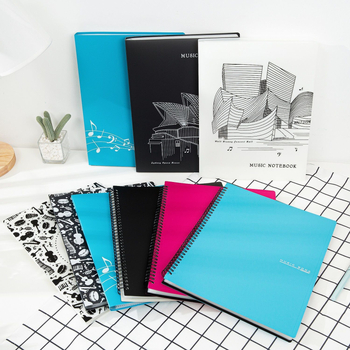 Dosar pentru partituri A3/A4 cu extindere spirală, clips tri-fold pentru partituri de pian, clips reglabil, dosar protecție ochi