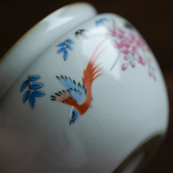 Vas ceramic pentru spălarea ceaiului și rezervor de apă uzată, accesorii pentru ceremonia ceaiului