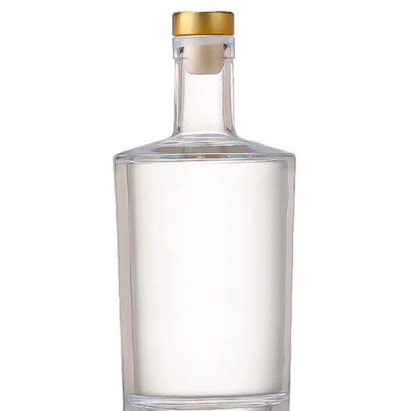 Set prozirnih staklenih boca za vino: 500 ml boca za voćno vino i 750 ml boca za alkoholna pića s hermetičnim poklopcima