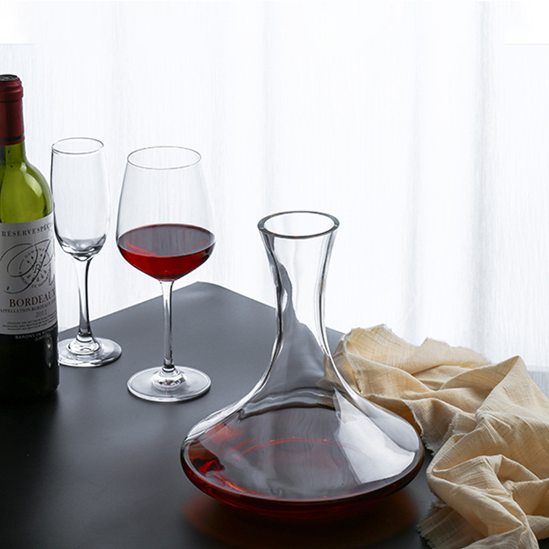 Decantor pentru vin roșu, stil european, sticlă fără plumb, capacitate 1000 ml, de înaltă calitate