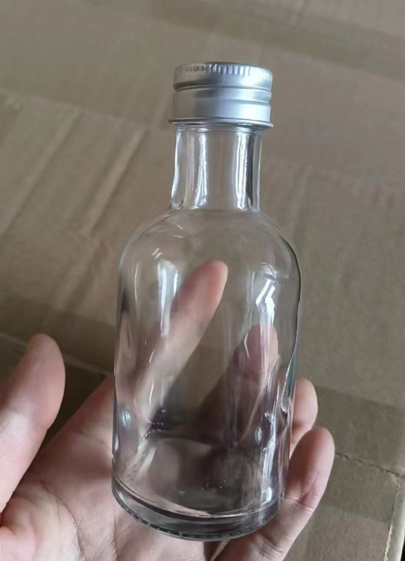 Prozirne mat staklene boce za napitke i voćna vina, prazne boce kapaciteta od 50 ml do 1000 ml