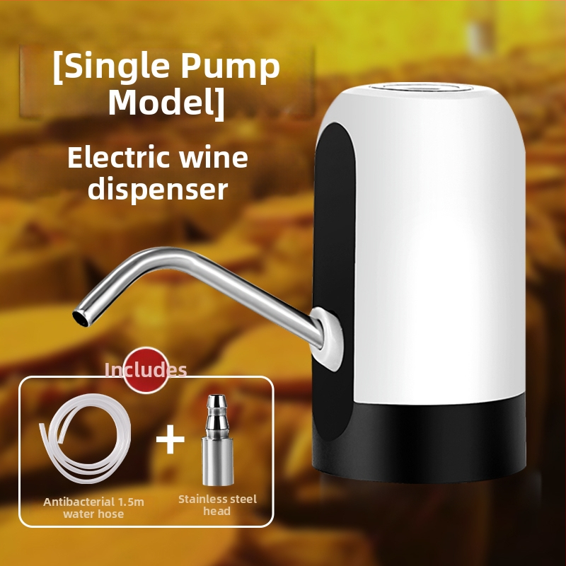 Elektrická pumpa na víno pre domáce použitie, samonasávajúci dávkovač do vínového pohára, plne automatický malý dávkovač alkoholu