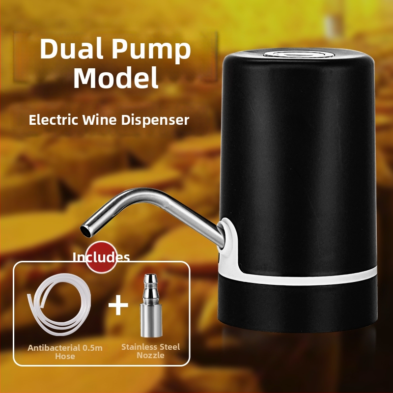 Elektrická pumpa na víno pre domáce použitie, samonasávajúci dávkovač do vínového pohára, plne automatický malý dávkovač alkoholu