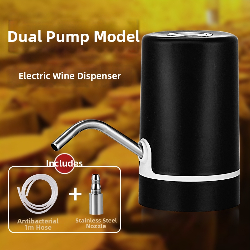 Elektrická pumpa na víno pre domáce použitie, samonasávajúci dávkovač do vínového pohára, plne automatický malý dávkovač alkoholu