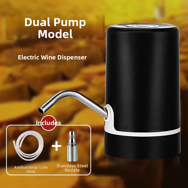Elektrická pumpa na víno pre domáce použitie, samonasávajúci dávkovač do vínového pohára, plne automatický malý dávkovač alkoholu