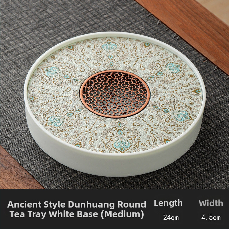 Ru Kiln 2026 Nou model set Kung Fu ceai pentru uz casnic, ceainic ceramic de înaltă calitate, cești de ceai, tavă pentru ceai uscat, set complet de ceai