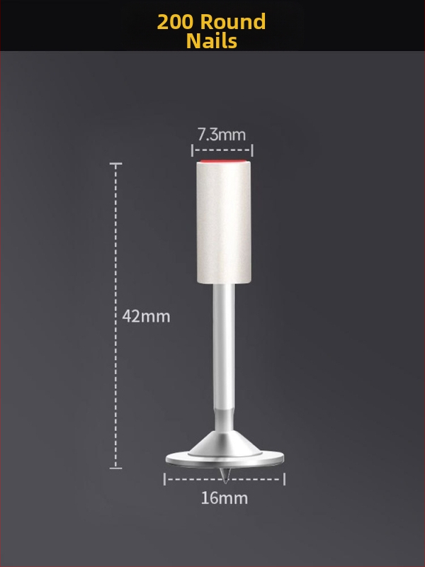 Pistol pneumatic pentru cuie, multifuncțional, pentru tavane, cu amortizor fonic