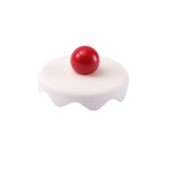 Capac de cană din silicon Macaron – gros, rezistent la praf, alimentar, universal pentru ceai, design drăguț cu desene animate