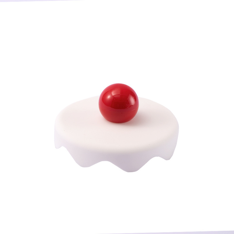 Capac de cană din silicon Macaron – gros, rezistent la praf, alimentar, universal pentru ceai, design drăguț cu desene animate
