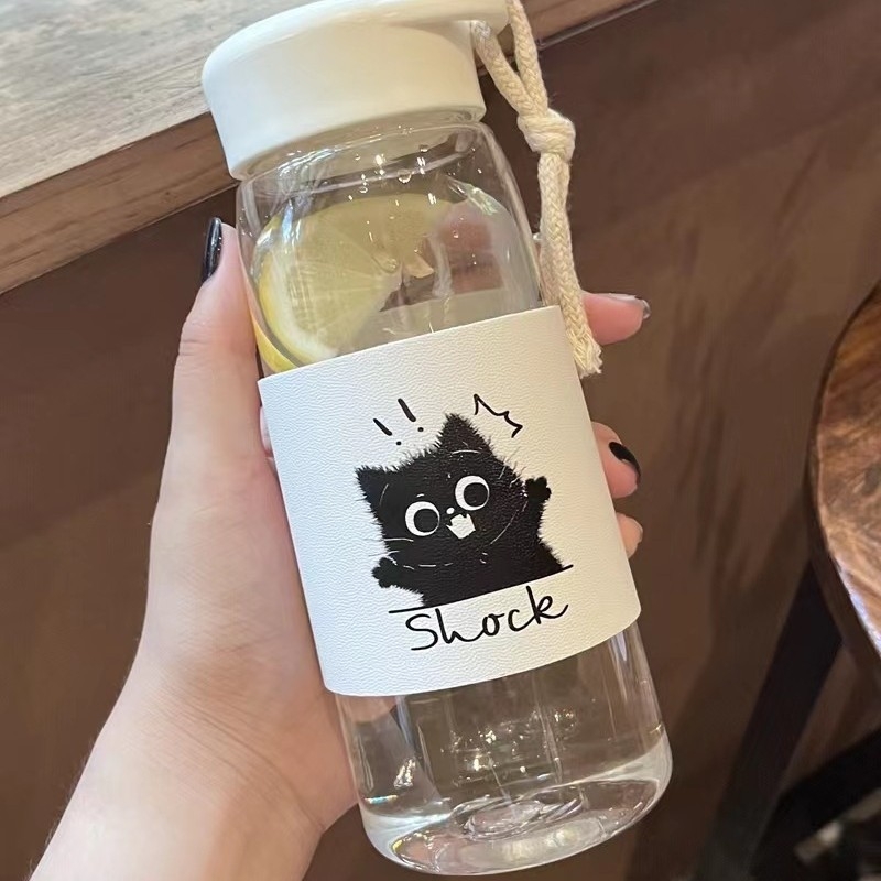 Husă PU din piele pentru pahar de ceai cu lapte și pahar din plastic, izolație, în mai multe stiluri