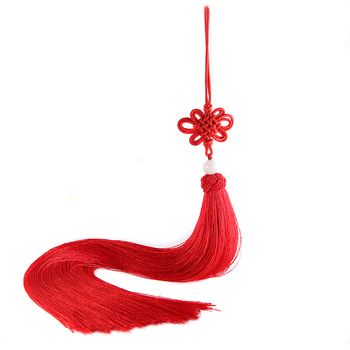 33 cm nod chinezesc cu ciucuri din mătase, lampă pendul pentru decor interior