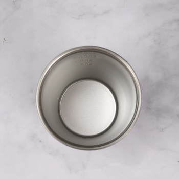 12oz rozsdamentes acél termosz kávés pohár mérőskálával, kis kapacitás, kettős falú vákuum, testreszabott minta