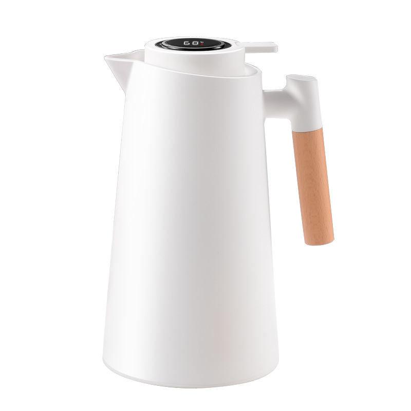 Termos izolat cu pereți din sticlă, capacitate 1 L, utilizare casnică