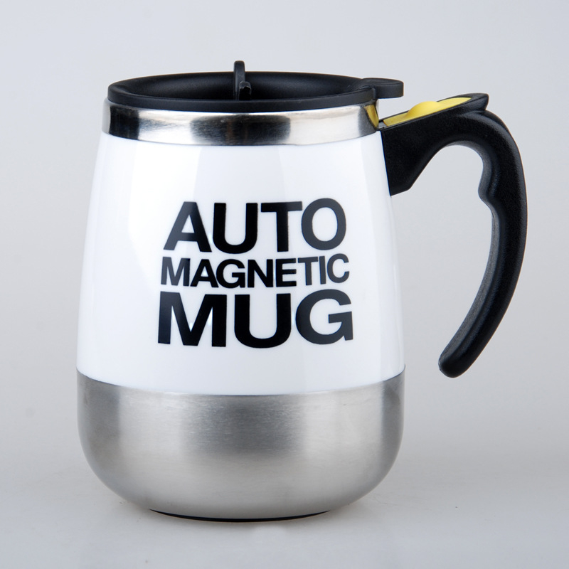 Ceașcă electrică de cafea cu shaker pentru proteine, din oțel inoxidabil, cadou
