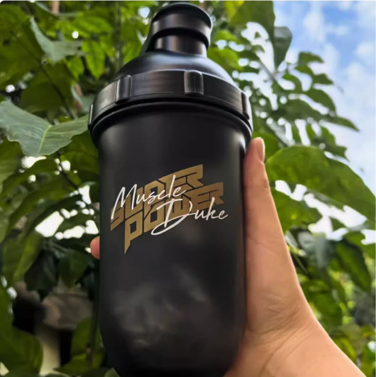 Muscle Duke σέικερ πρωτεΐνης, ποτήρι γυμναστικής με μεγάλη χωρητικότητα