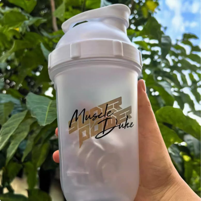 Muscle Duke σέικερ πρωτεΐνης, ποτήρι γυμναστικής με μεγάλη χωρητικότητα