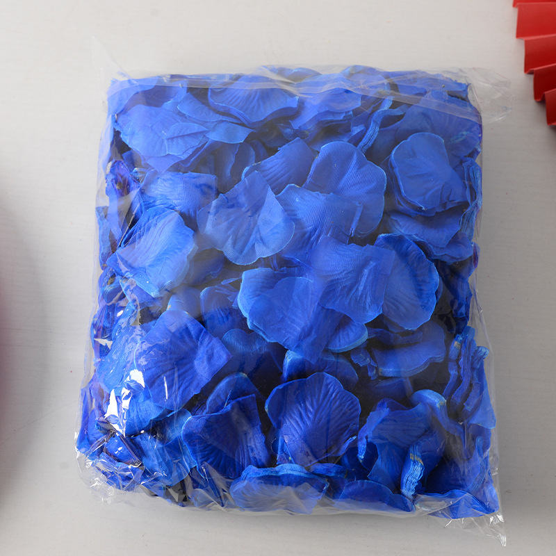 Petale de trandafir artificiale din fibră nețesută, decor de nuntă, aruncare manuală, set 0,5 kg