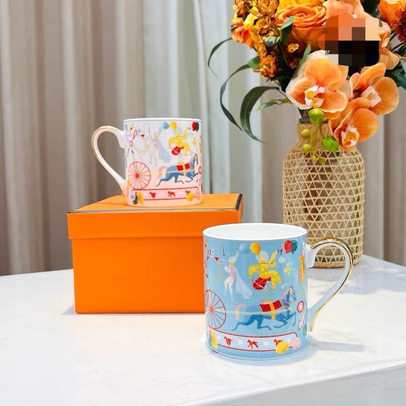 Set european de cafea cu cești și farfurioare din bone china, ceainic pentru cafea de după-amiază, set de ceai, cadou pentru casă