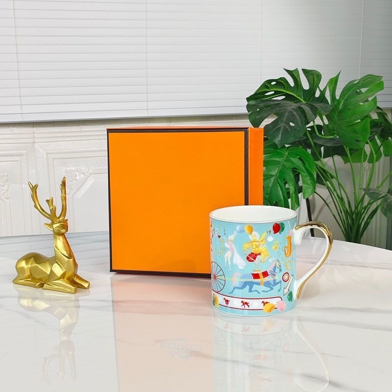 Set european de cafea cu cești și farfurioare din bone china, ceainic pentru cafea de după-amiază, set de ceai, cadou pentru casă