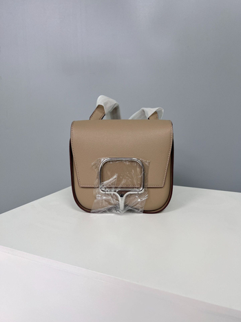 Mini kožna crossbody torbica s otiskom dlana za žene
