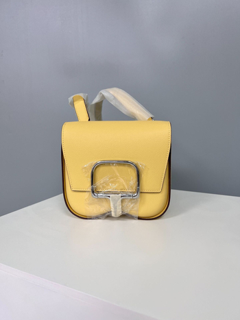 Mini kožna crossbody torbica s otiskom dlana za žene