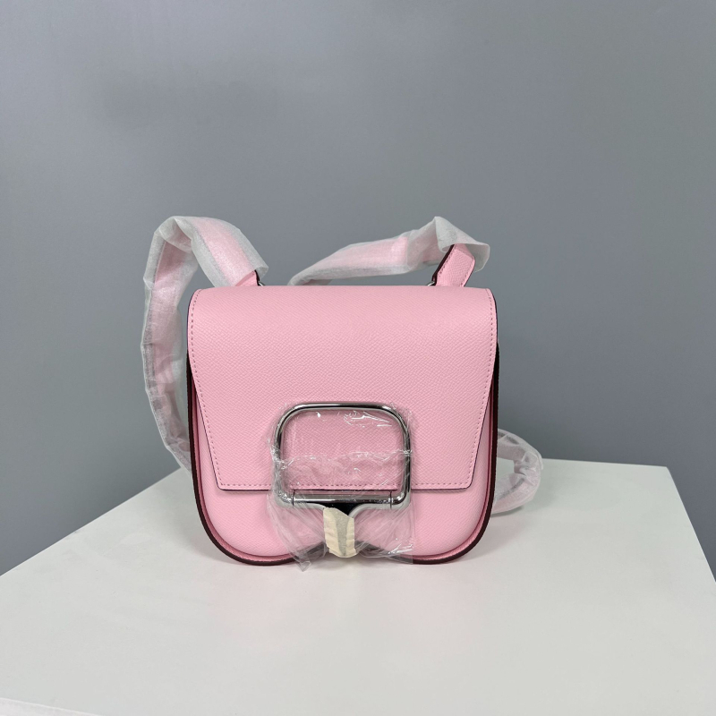 Mini kožna crossbody torbica s otiskom dlana za žene