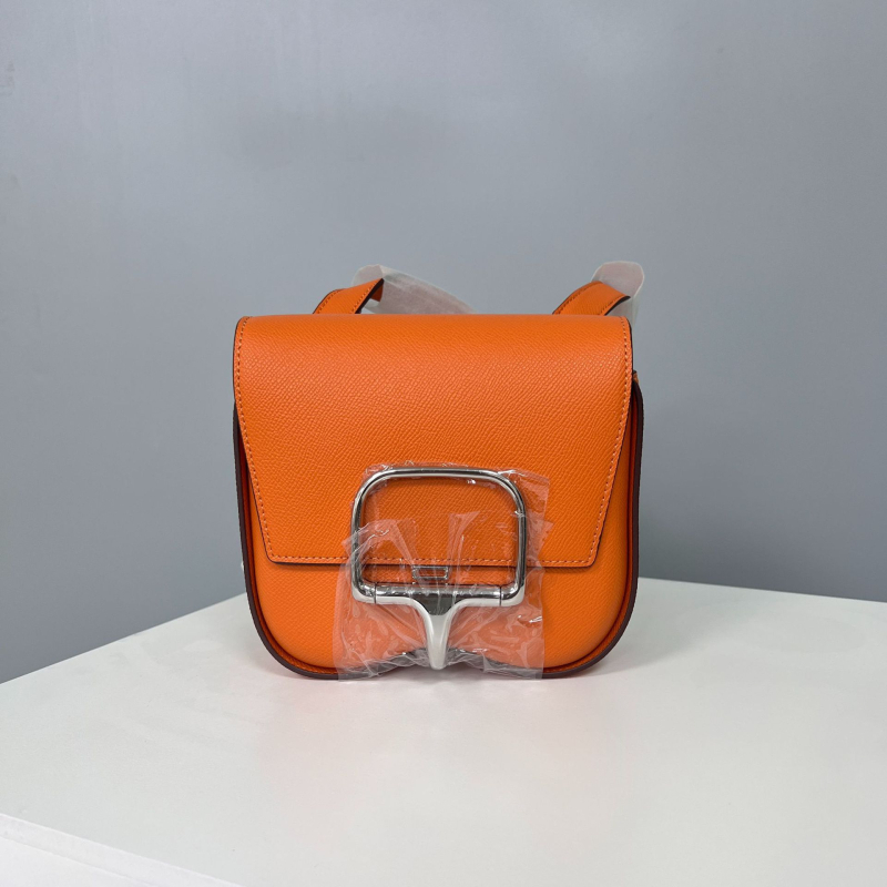 Mini kožna crossbody torbica s otiskom dlana za žene