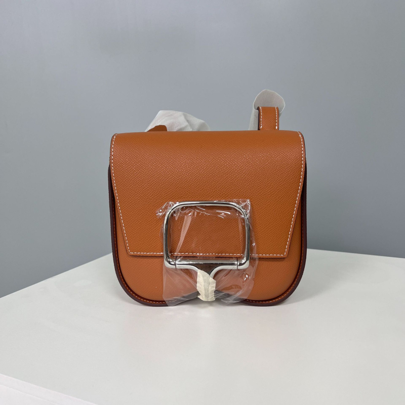 Mini kožna crossbody torbica s otiskom dlana za žene