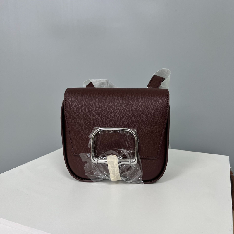 Mini kožna crossbody torbica s otiskom dlana za žene