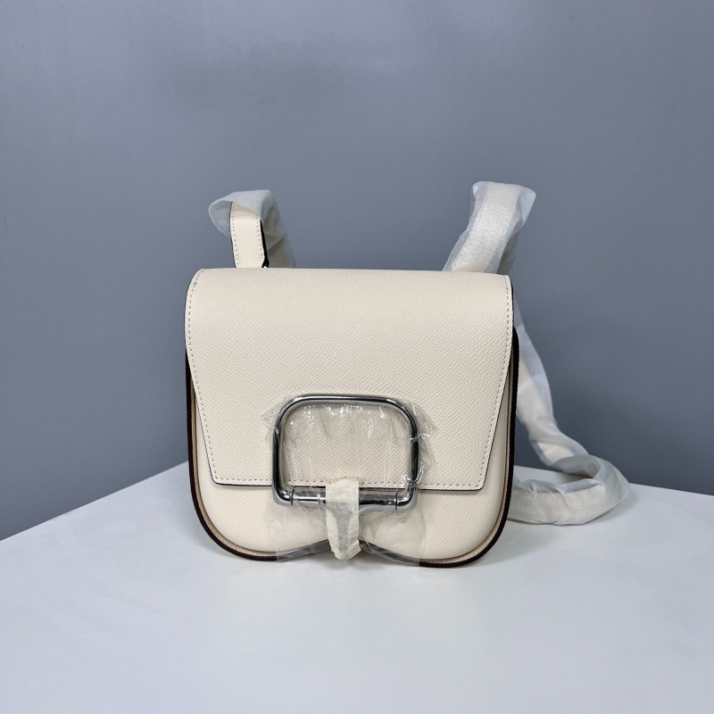 Mini kožna crossbody torbica s otiskom dlana za žene
