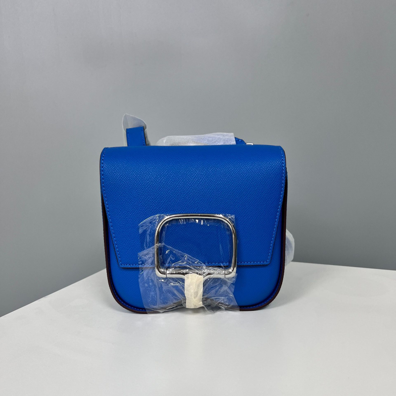 Mini kožna crossbody torbica s otiskom dlana za žene
