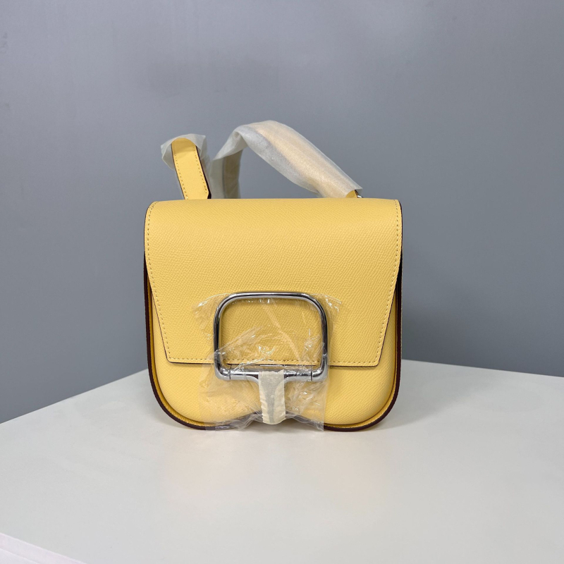 Mini kožna crossbody torbica s otiskom dlana za žene