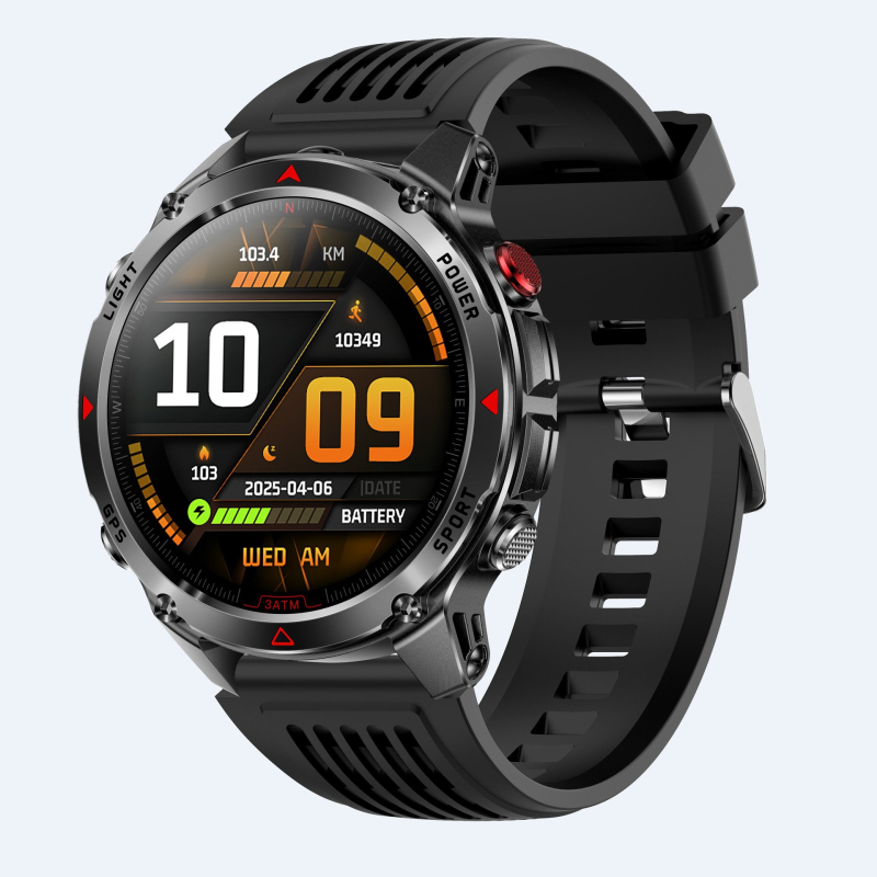 HT37 Pametni sat s GPS-om, praćenje sporta, LED svjetlo, Kompas i Bluetooth pozivi za Aktivnosti na otvorenom