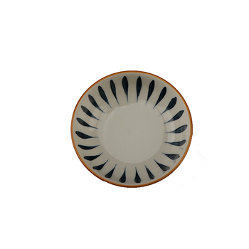 Vas de dip din porțelan – farfurie rotundă din ceramică pentru sosuri și condimente, potrivită pentru dumplings și barbecue; compatibil cu cuptorul cu microunde; modele variate