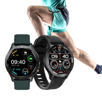 Sportski pametni sat s velikom HD zaslonom, Bluetooth pozivi, termometar i NFC plaćanja