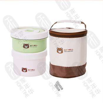 Lunch box od titana, okruglog oblika, četiri odjeljka, izoliran, jednostavan za čišćenje, kapacitet 301–500 ml, mikrovalna sigurnost, mogućnost prilagodbe logotipa, moderan minimalistički stil, prijenosno za vanjske potrebe
