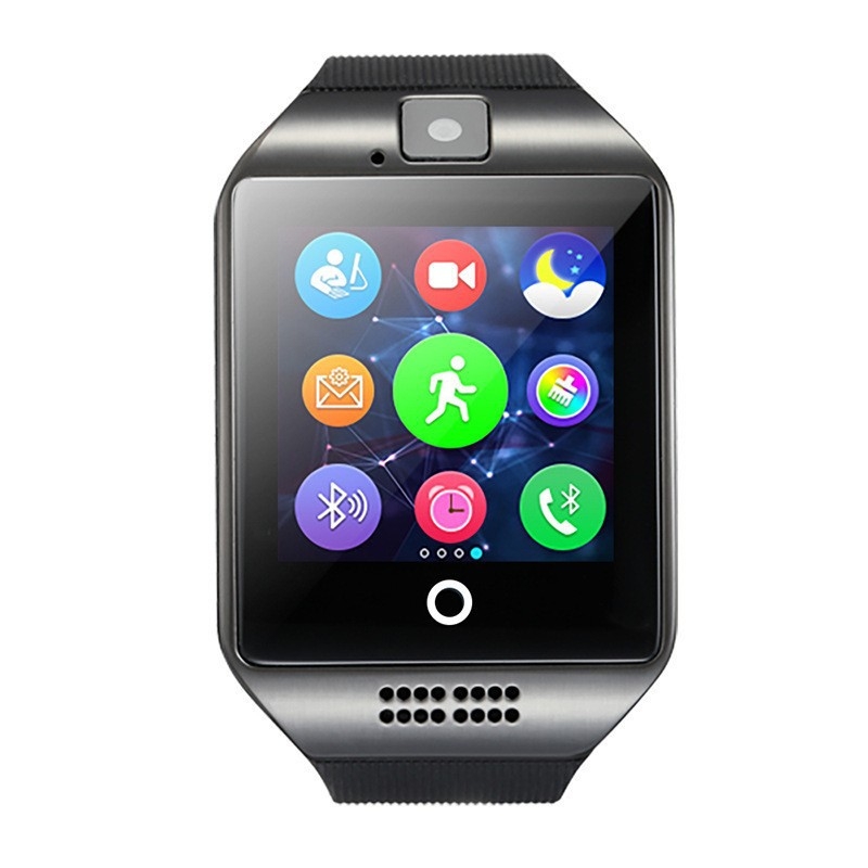 Q18 pametni sat sa SIM karticom za pozive, zakrivljen HD zaslon, brojač koraka, Bluetooth