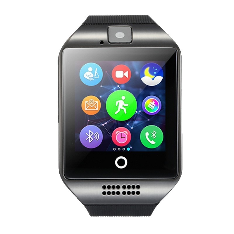 Q18 pametni sat sa SIM karticom za pozive, zakrivljen HD zaslon, brojač koraka, Bluetooth