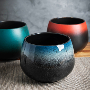 Găleată ceramică pentru resturi de ceai, pentru spălarea ceaiului, design retro