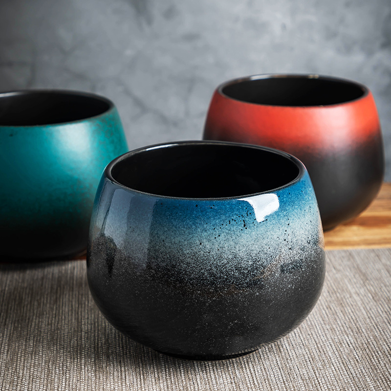 Găleată ceramică pentru resturi de ceai, pentru spălarea ceaiului, design retro