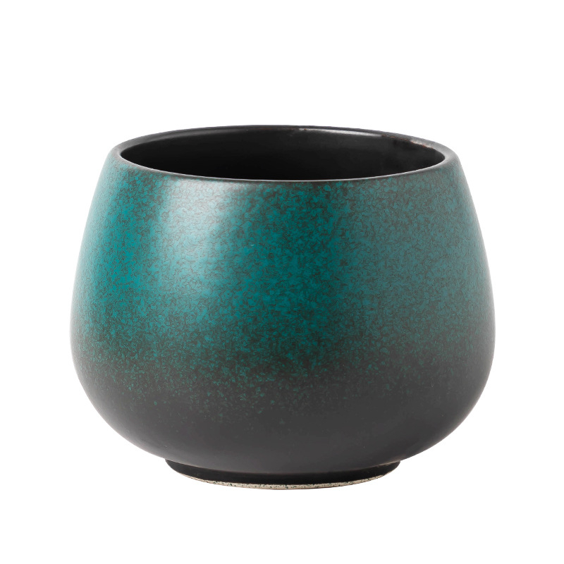 Găleată ceramică pentru resturi de ceai, pentru spălarea ceaiului, design retro